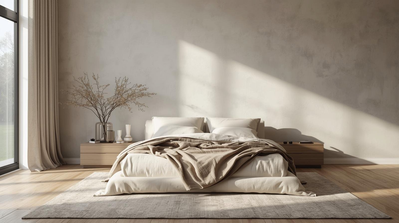 Ruhige Texturen im Interior – Leinen, Wolle und weiche Oberflächen